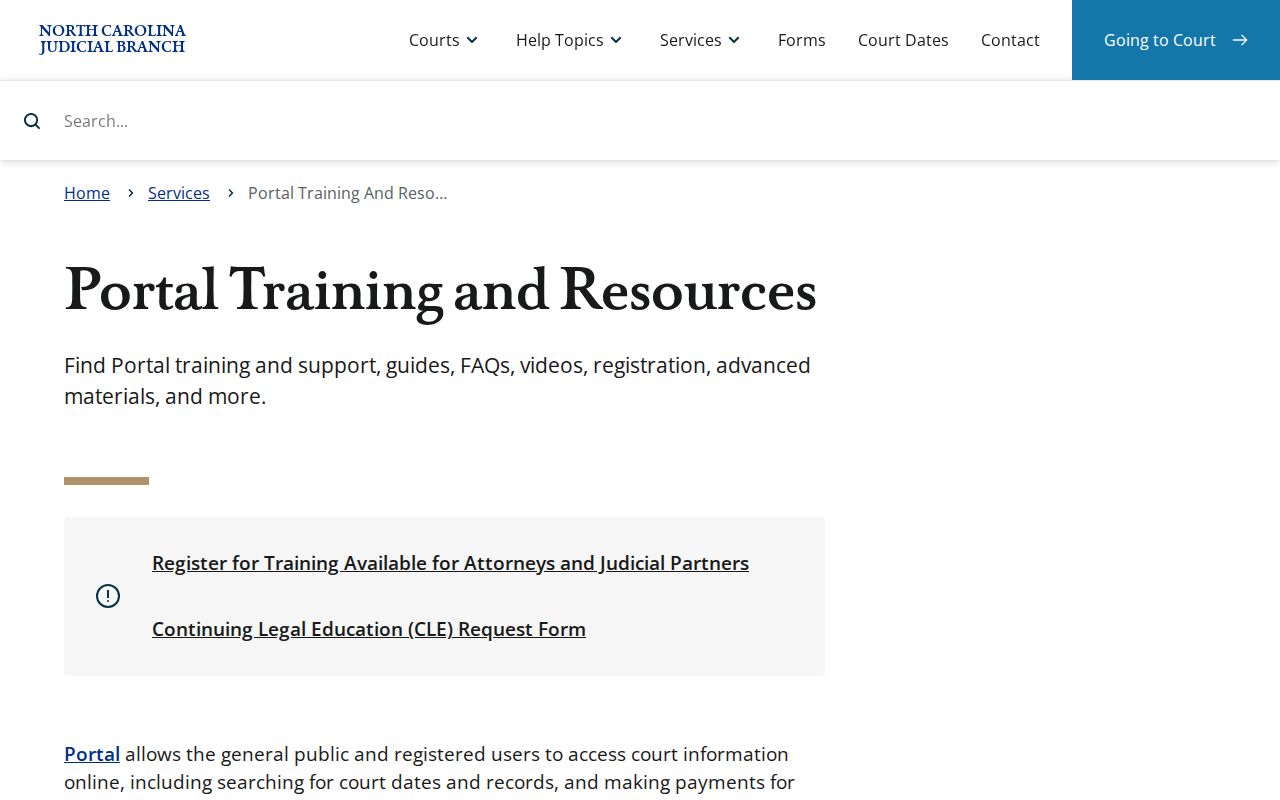 Sampson County case lookup Portal Smart Search reference